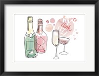 Champagne Wishes  I Framed Print