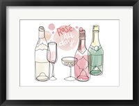 Champagne Wishes  II Framed Print