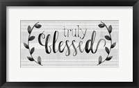 Our Nest is Blessed II Framed Print