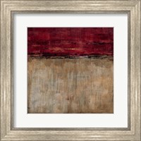 Framed Pompeian Red