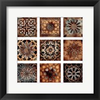 Framed Turkish Tiles