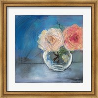 Framed Roses I