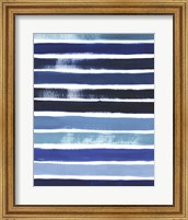 Framed Cobalt Strokes II