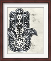 Framed Day Hamsa I