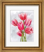 Framed Tulip Tangle I