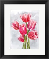 Framed Tulip Tangle I