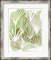 Framed 'Patch Palms I' border=