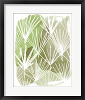Patch Palms I Framed Print