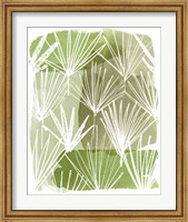 Framed Patch Palms II