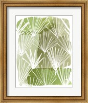 Framed Patch Palms II