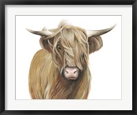 Framed Highland Cattle I