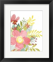 Framed Colossal Florals I