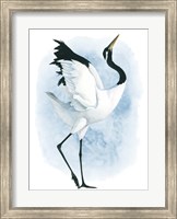 Framed Dancing Crane II