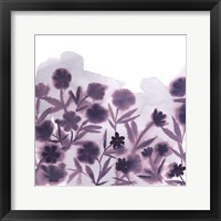 Framed 'Ultra Violets I' border=