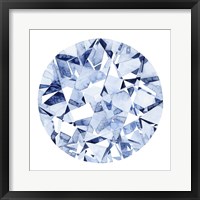 Framed 'Diamond Drops II' border=