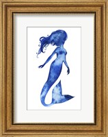 Framed Blue Sirena II