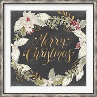 Framed Gilded Christmas I