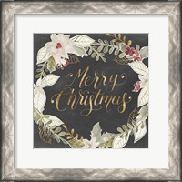 Framed Gilded Christmas I