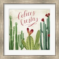 Framed Christmas Cactus II