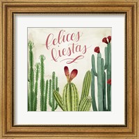 Framed Christmas Cactus II