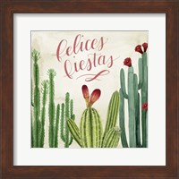 Framed Christmas Cactus II