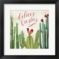 Christmas Cactus II Framed Print