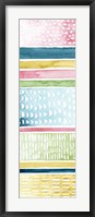 Pastel Strata I Framed Print