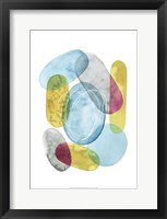 Sunlit Pebbles II Framed Print