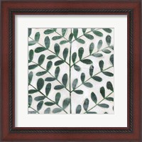 Framed Emerald Palm II