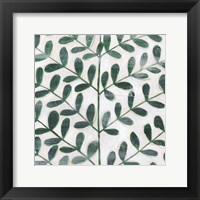 Emerald Palm II Framed Print