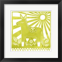 Framed 'Dia de Fiesta II' border=