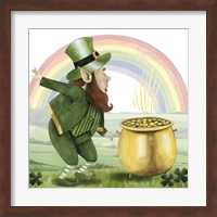 Framed Leprechaun's Rainbow II