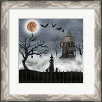 Framed Harvest Moon I