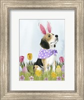 Framed Puppy Easter II