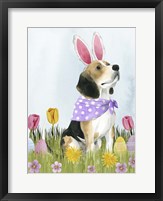 Framed Puppy Easter II