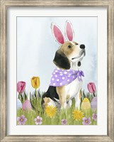 Framed Puppy Easter II