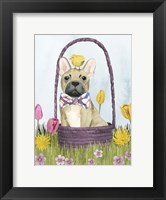 Framed Puppy Easter III