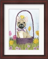 Framed Puppy Easter III