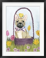 Framed Puppy Easter III