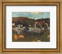 Framed Swineherd, 1888