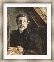 Framed Gauguin Behind an Easel