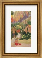 Framed Landscape in Tahiti 1892