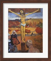 Framed Yellow Christ