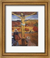 Framed Yellow Christ