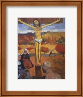 Framed Yellow Christ