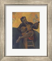 Framed Guitar Player, 1894