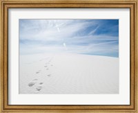 Framed White Dunes I