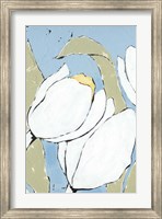 Framed White Tulip Triptych II