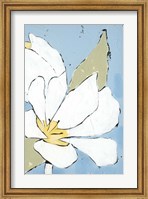 Framed White Tulip Triptych III