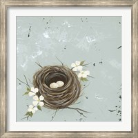 Framed Flower Nest II